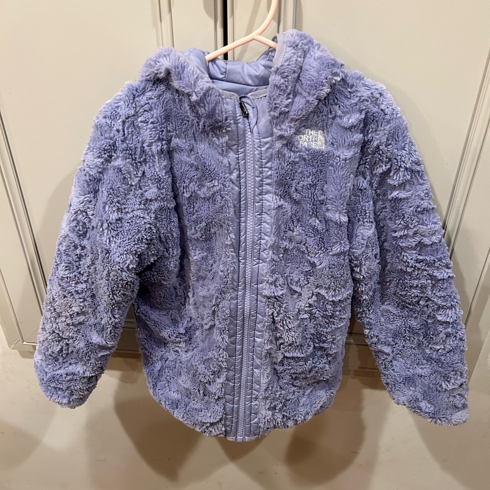 The North Face Kids Purple Puffer Jacket